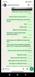Getirbet sitesi paranı ödemiyor Kanıt Görseli
