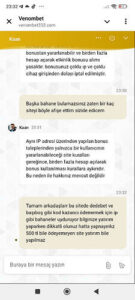 Venombet Dikkat Ediniz Kanıt Görseli