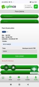 Spinco paramı 5 aydir ödemiyor Kanıt Görseli