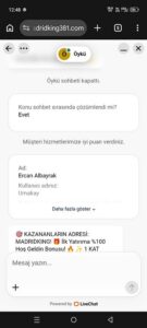 Madridking Saatlerdir Çekim Talebim Bekliyor Kanıt Görseli