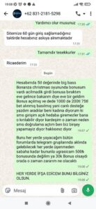 Süratbet Hesabımda ki Bonusu Açıp Kafasına Göre Bahis Aldı Kanıt Görseli