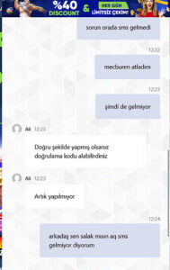 BetGaranti Asla Üye Olmayın! Kanıt Görseli