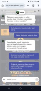 Sakın İnanmayın Betosfer Kazananlara Ödeme Yapmıyorlar Kanıt Görseli