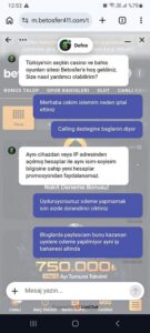Sakın İnanmayın Betosfer Kazananlara Ödeme Yapmıyorlar Kanıt Görseli