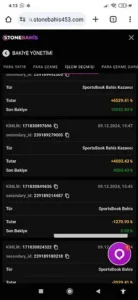 Stonebahis 90 bin TL ödememi vermedi Kanıt Görseli