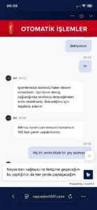 Vaycasino 1.000.000 parama çöktü Kanıt Görseli